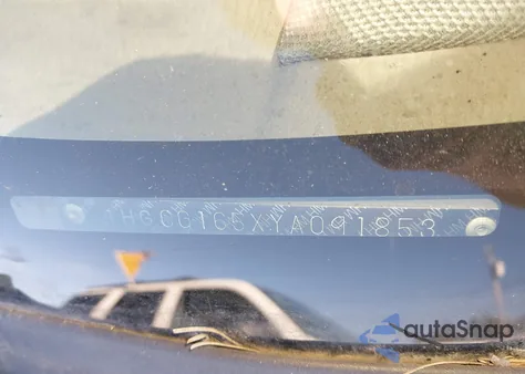 2000 Honda Accord 3.0 Ex from USA, damaged, VIN 1HGCG165XYA091853